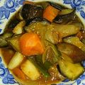 nokomori's cooksnap of when they made イカと茄子の甘酢あんかけ.