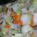brenandyu's cooksnap of when they made 八宝菜風！豚バラと白菜の炒め物.