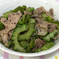 はやみちゃん's cooksnap of when they made 豚こま＆ゴーヤのゆかり炒め♡.