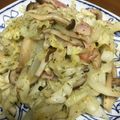 クックVI4VLM☆'s cooksnap of when they made キャベツ炒め（その１：ベーコンとともに）.