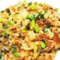 クックK16M36☆'s cooksnap of when they made ひき肉炒飯脂マシマシ.