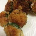 wata63's cooksnap of when they made ゴーヤの簡単コロッケ風.