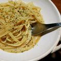romann's cooksnap of when they made 簡単！濃厚！卵スパゲティ.