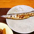 ちっちきっちん's cooksnap of when they made さんまの塩焼き☆簡単まるごと一尾☆.