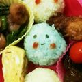 るらちゃん's cooksnap of when they made お花見キャラ弁☆だんご３兄弟弁当.