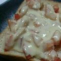 ☆shizu's cooksnap of when they made 朝食フレッシュトマトのツナマヨトースト☆.