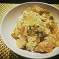 juventy's cooksnap of when they made 茅乃舎だしでフワトロ親子丼☆.