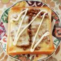 まつもとあさみ's cooksnap of when they made 私の朝食 納豆トースト♡.