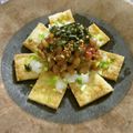 ☆Rokko☆'s cooksnap of when they made 農園レシピ・お揚げの梅納豆サラダ♪.