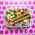 komutatata's cooksnap of when they made 餃子で簡単☆キンパ風のり巻き.