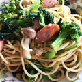 キャサリンT's cooksnap of when they made 余ったアヒージョをパスタにアレンジ☆.