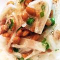arku's cooksnap of when they made 納豆大根(大根納豆).