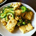 みんてあ's cooksnap of when they made 味噌がきめて！ゴーヤチャンプルー.