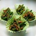 ロックオン♪'s cooksnap of when they made いんげんの梅おかかあえ。ｺﾞﾏ油もね☆.