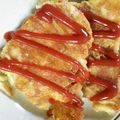 ももたん0722's cooksnap of when they made 節約うどんおやき.