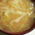 あさここなっつ's cooksnap of when they made キャベツの味噌汁.