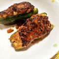 もぐち。's cooksnap of when they made ♪肉詰めピーマンの照焼♪.