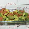 おはなすき's cooksnap of when they made ★サーモンとアボカドのオードブル★.