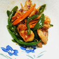 reipoon's cooksnap of when they made ☆鶏むねの照り焼きからしマヨ☆.