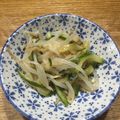 クミコ♩'s cooksnap of when they made もやしときゅうりの冷やし中華ふぅ♡サラダ.
