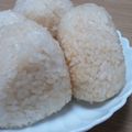 ちーはやまま's cooksnap of when they made 残りご飯再利用！めんつゆ焼きおにぎり.