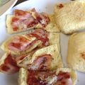 お願いひつじ's cooksnap of when they made お揚げ&ベーコンのツイストスティック.