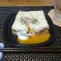 ダイナマイト漆黒's cooksnap of when they made 簡単！卵とろ〜り厚揚げチーズ！.