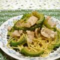 赤い電話's cooksnap of when they made ゴーゴー！焼そば。（ゴーヤ入り）.