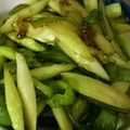 ソエ★'s cooksnap of when they made ピーマンとアスパラのおかか炒め!.