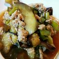 でりーK's cooksnap of when they made なす・ピーマン・挽き肉の炒め煮.