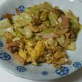 Mαru☆'s cooksnap of when they made ふんわり卵とキャベツのマーガリン醤油炒め.