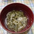 ラリー＆サラ's cooksnap of when they made こごみのお味噌汁.