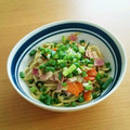 シナモシナモ's cooksnap of when they made なんちゃって上海風焼きそば☆.