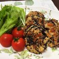 ♪さやbakery♪'s cooksnap of when they made 健食✾外はカリッと中はふっくら豆腐バーグ.