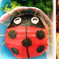 ＨＥＦ's cooksnap of when they made てんとう虫☆キャラ弁.