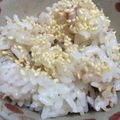Vivi♡'s cooksnap of when they made 夏におすすめ！梅ツナ炊き込みご飯.