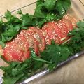 Palude's cooksnap of when they made うちの トマトサラダ はこのたれで。.