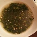 neige_'s cooksnap of when they made モロヘイヤのネバネバスープ.