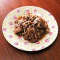 よしみるく's cooksnap of when they made 牛肉とえのきのオイスターソース炒め.