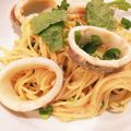 まめまめえんど's cooksnap of when they made ＊＊いかと明太子deパスタ＊.