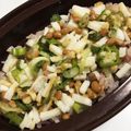 たまのじゃく's cooksnap of when they made オクラ長いも納豆丼.