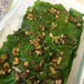 to22by's cooksnap of when they made エゴマの葉 ケッパリ.