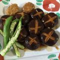 ふわふわのえる's cooksnap of when they made 肉詰め椎茸の照り焼き♪.