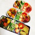おかぶ〜ま's cooksnap of when they made 簡単お弁当おかず＊かにかまチーズサラダ巻.