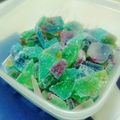 ♪ちゃんまな♪'s cooksnap of when they made キラキラ綺麗な琥珀糖☆.