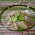 無邪気なたらこ's cooksnap of when they made 寿司酢で簡単☆生ハムと玉葱のマリネ.