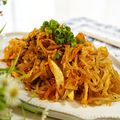 モコリンママ's cooksnap of when they made ダイエットに！白滝キムチ焼きそば.