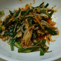 trump1129's cooksnap of when they made ニラともやしのキムチ炒め.