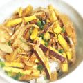 fuyurera's cooksnap of when they made かき揚げ丼.