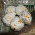 painwood's cooksnap of when they made 梅が枝餅風焼き大福.